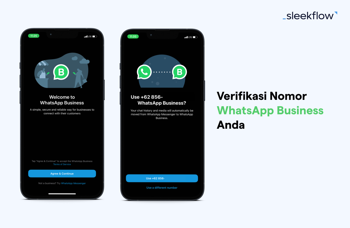 verifikasi nomor whatsapp business
