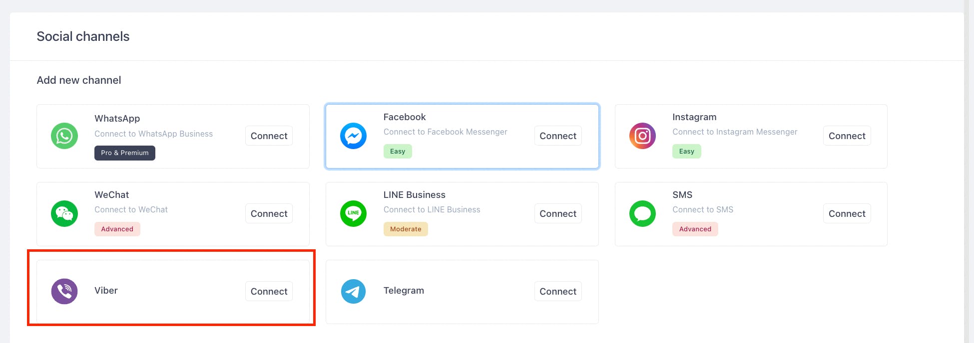 Connect to SleekFlow to manage Viber business messages