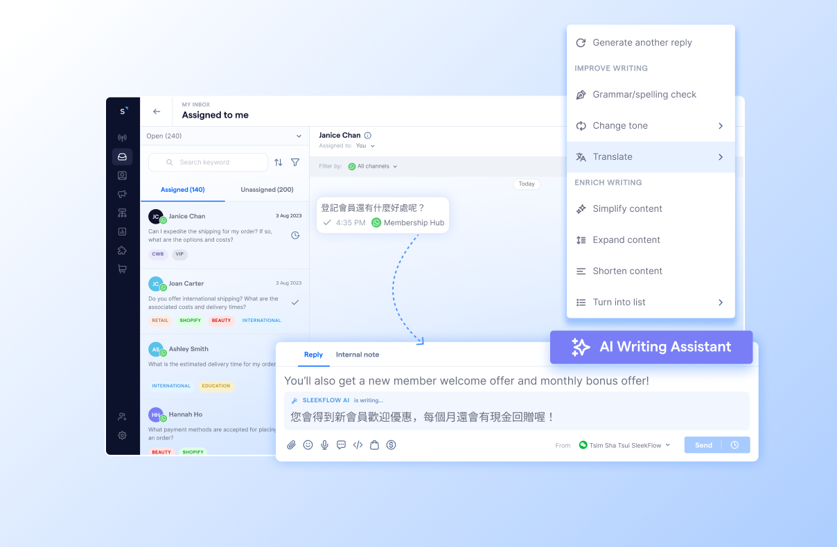 4 AI Writing Assistant