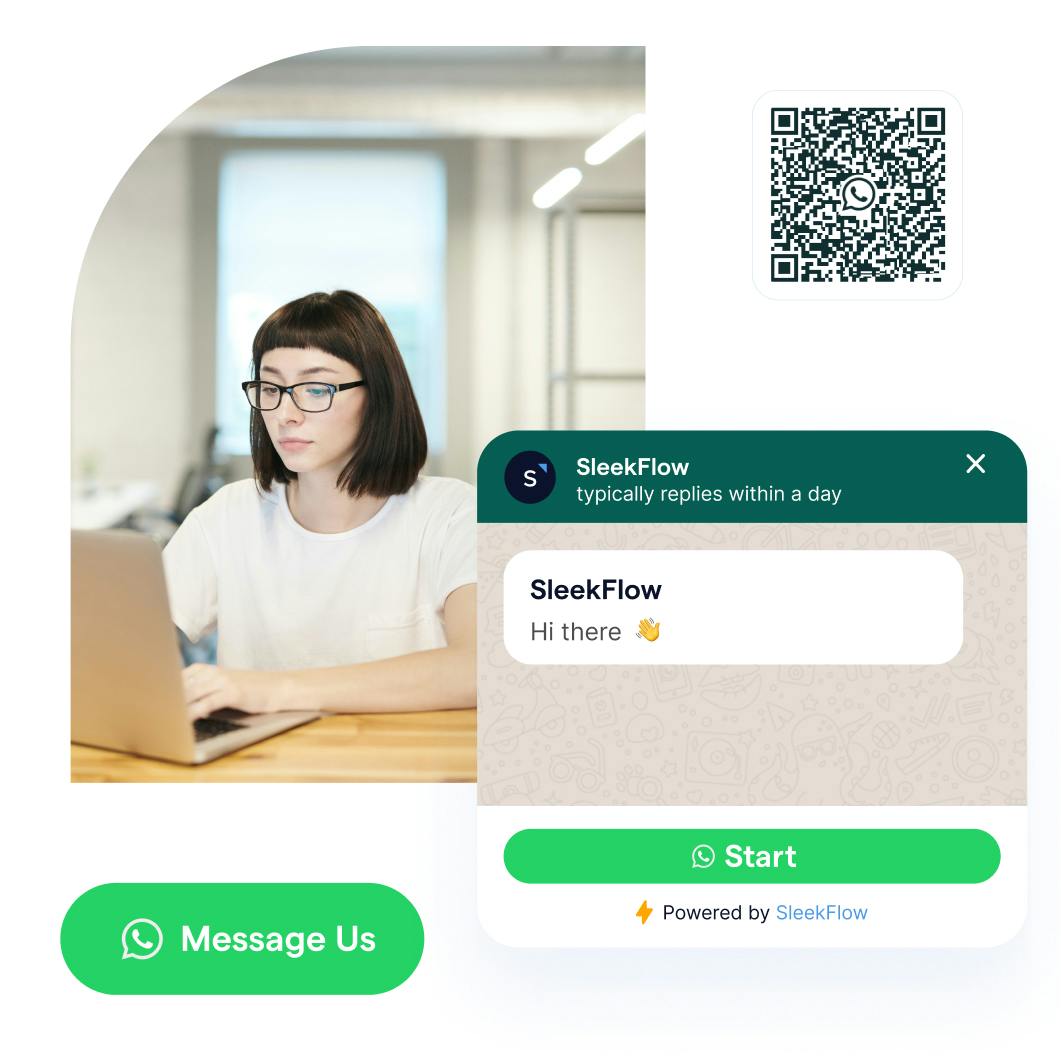 WhatsApp QR code and click-to-chat links