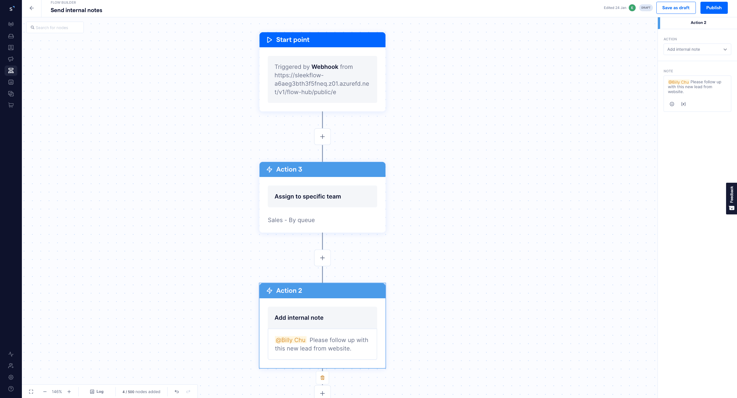 Cara Membuat Chat Flow dengan SleekFlow Flow Builder