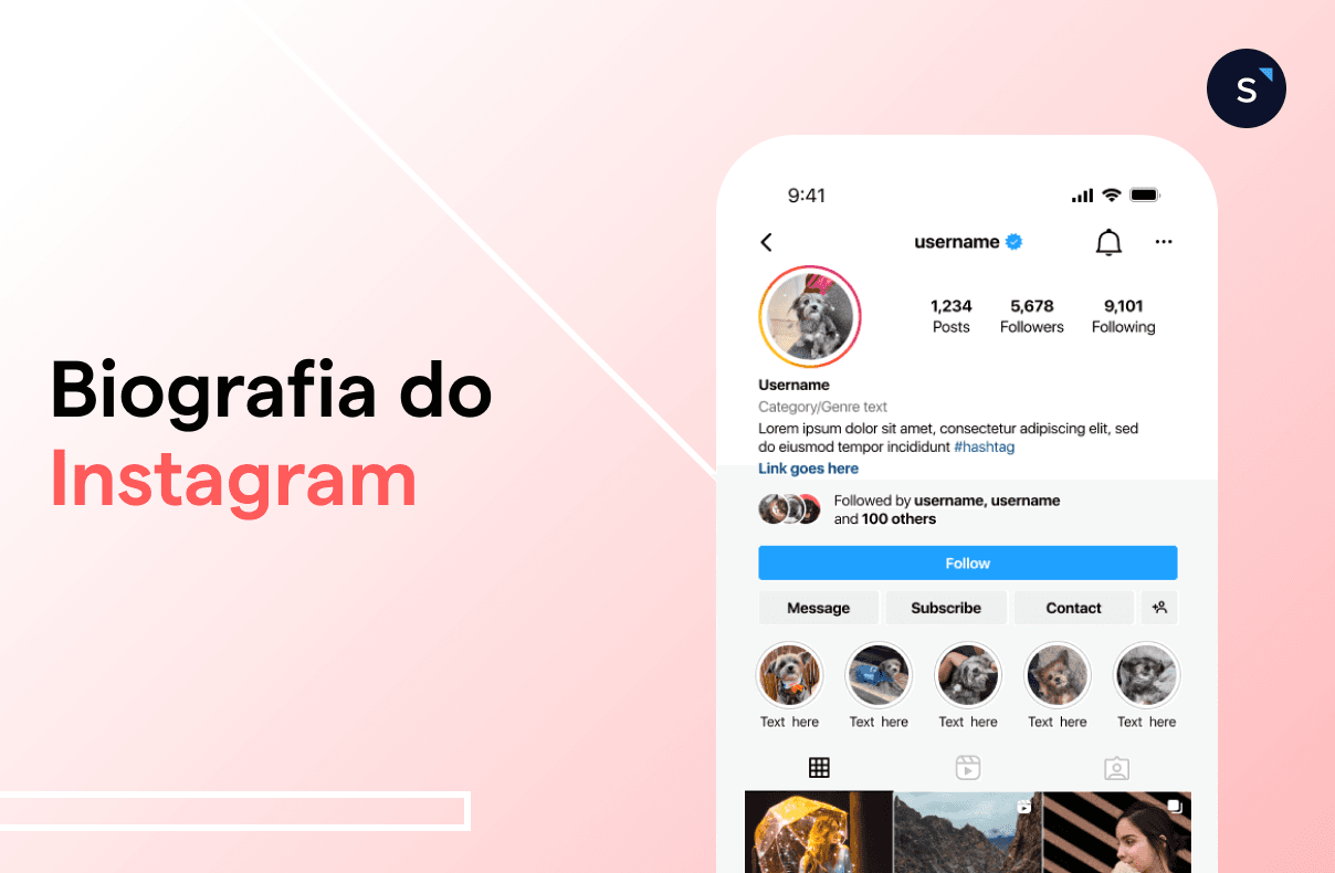 Modelos de biografia do Instagram para atrair mais clientes através de ...