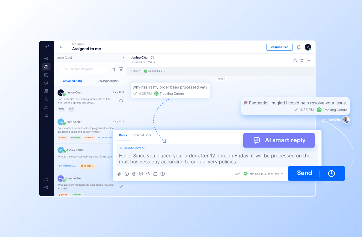 WhatsApp manager: how to manage more than 1000 chats