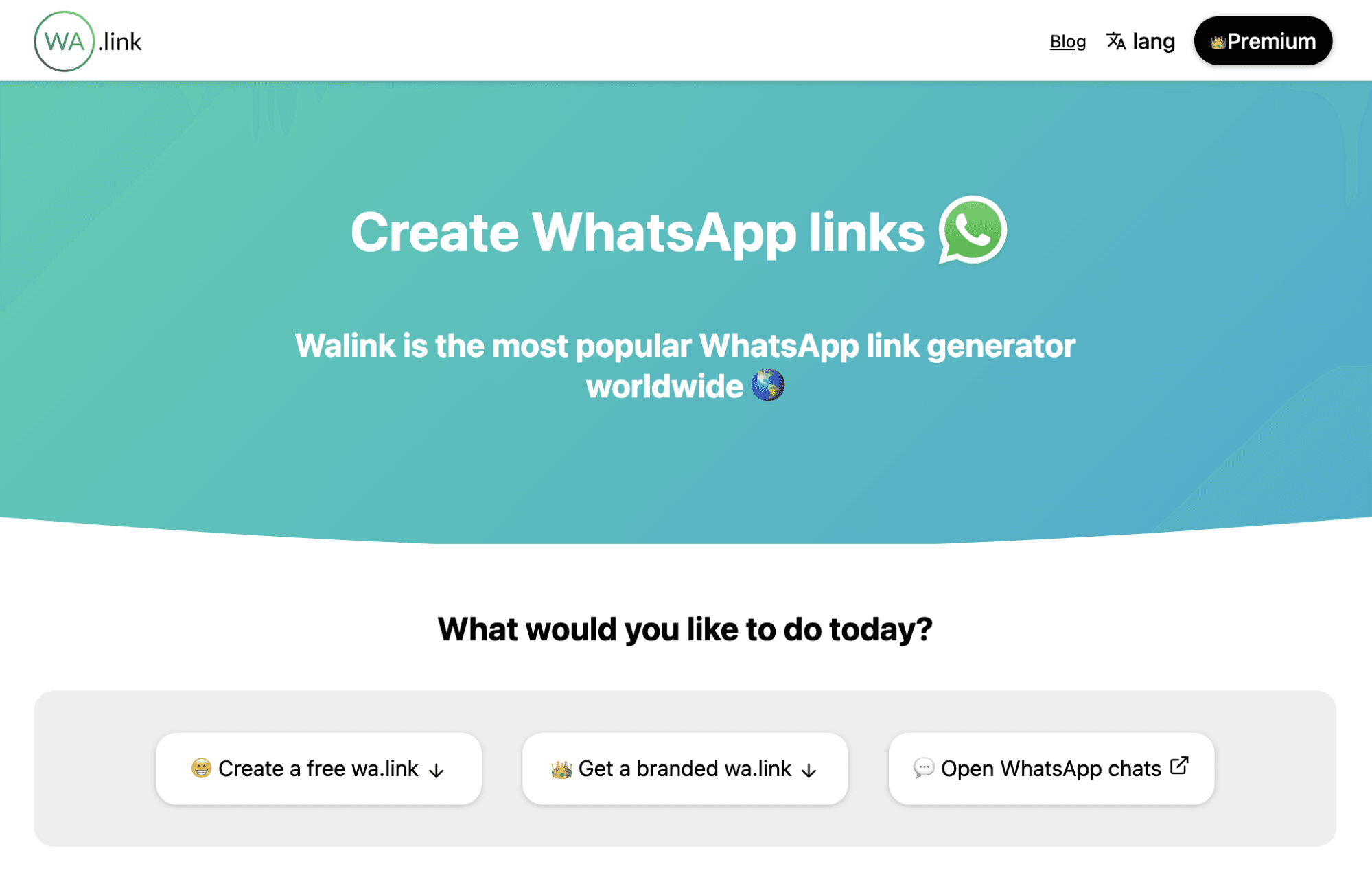 Best WhatsApp Link Generator: Create Click-to-Chat Link