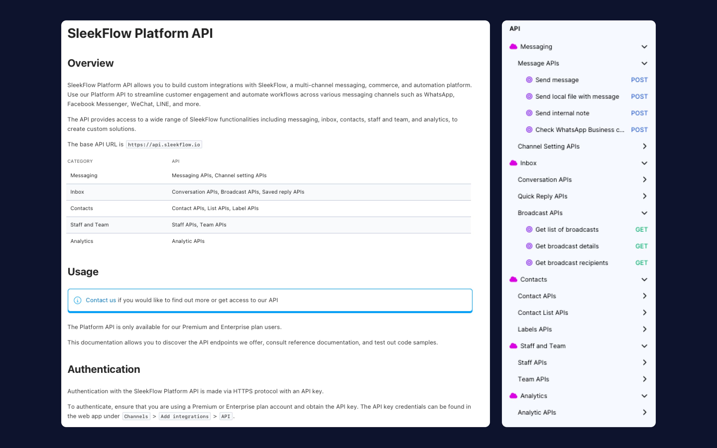 Api Sheen New APIs for omnichannel customer engagement