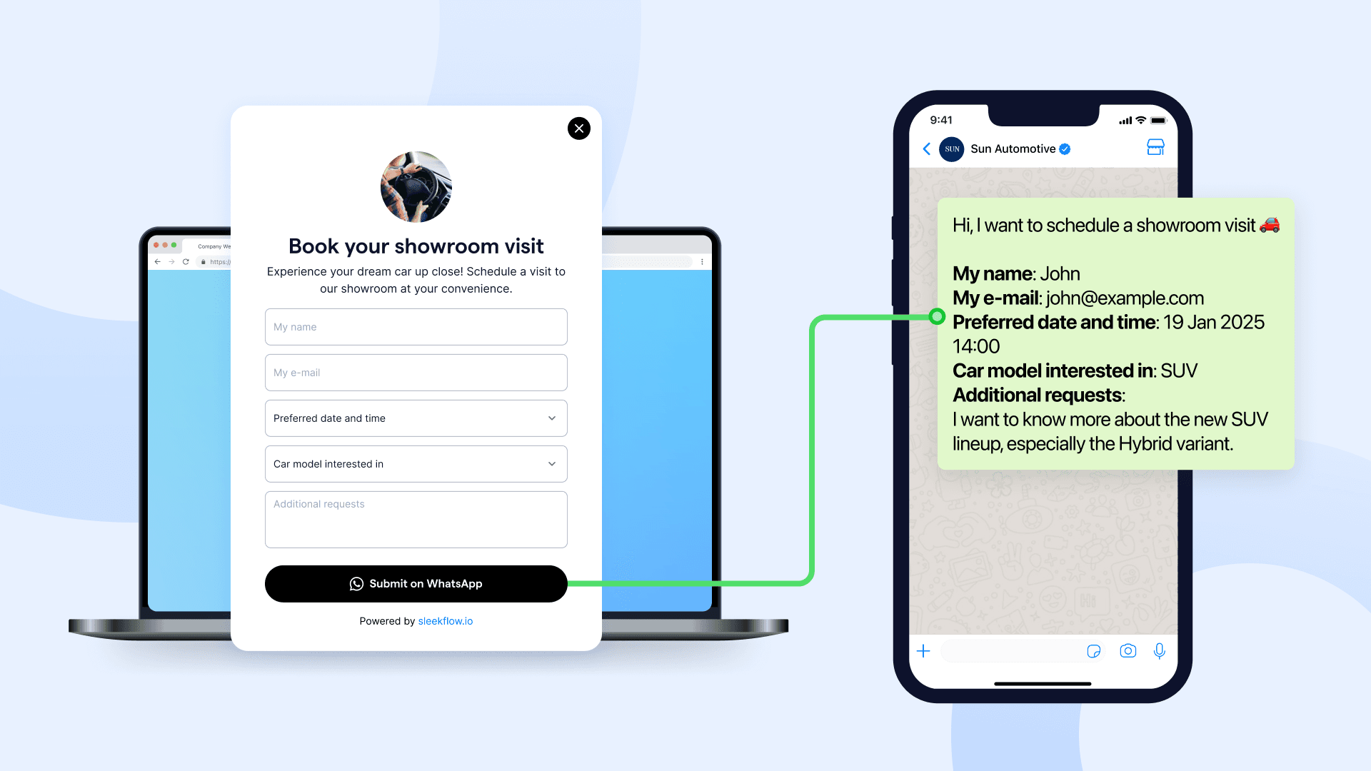 How to use SleekFlow Free HTML Web Form Generator