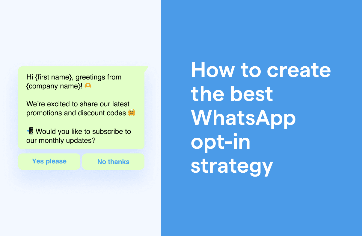 Sample Opt Ins How to get WhatsApp opt-ins for your business | SleekFlow