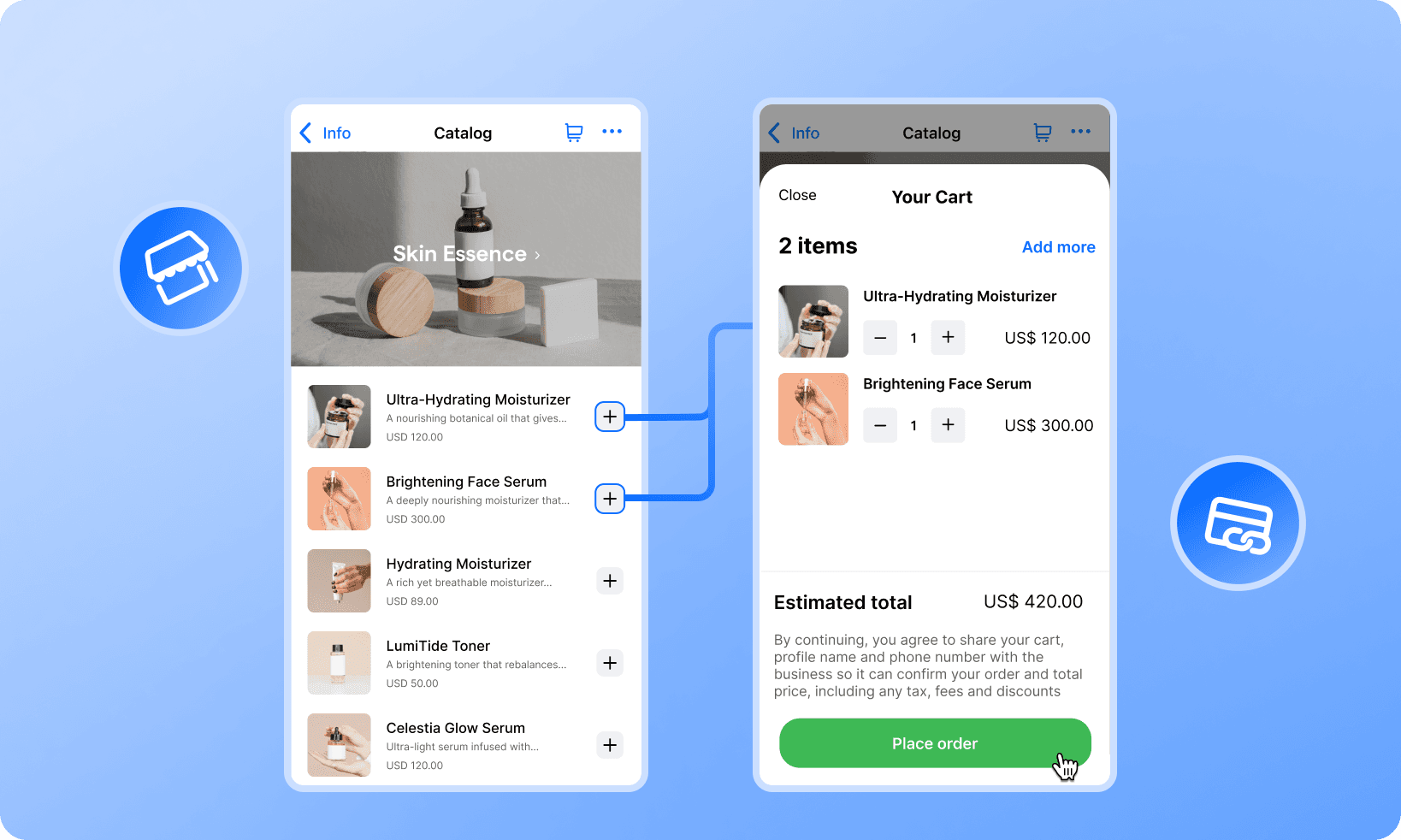whatsapp channel page sales